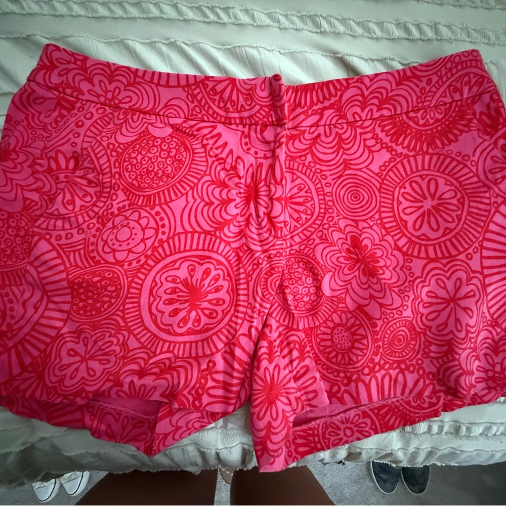 Vineyard Vines Pink Floral Women's Athletic Shorts